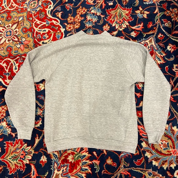 Disney Sweaters - Vintage Mickey Mouse Grey Sweatshirt Size: XL - Picture 5 of 5